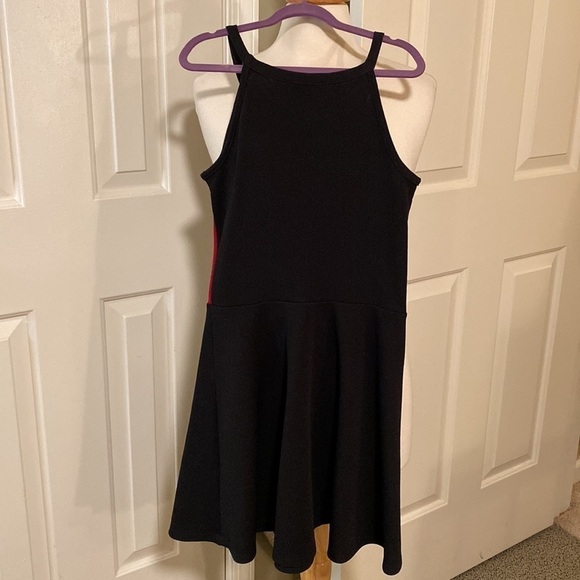 Aqua Black Dress Girls Size Large in Like New Condition - Picture 4 of 5